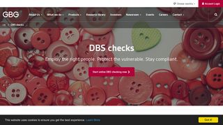 DBS checks | DBS online | DBS check online | Enhanced DBS ... - GBG