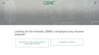 Infoweb in Baltimore, MD - GBMC HealthCare