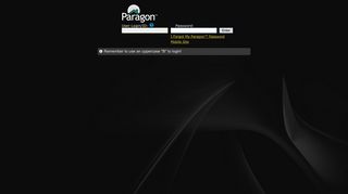 Login to Paragon MLS - IIS Windows Server