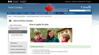 How to apply for jobs - Jobs at Parks Canada