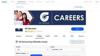 Working at GC Services: 714 Reviews about Pay & Benefits | Indeed ...