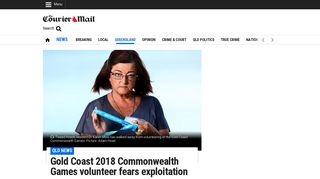 Gold Coast 2018 Commonwealth Games volunteer fears exploitation ...