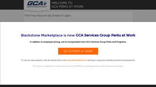 by Email or Login - GCA Perks at Work