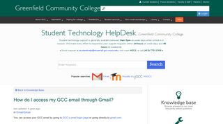 How do I access my GCC email through Gmail? – Student Technology ...