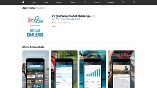 Virgin Pulse Global Challenge on the App Store - iTunes - Apple