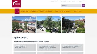 Apply Online | Glendale Community College