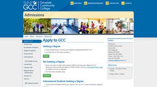 Apply To GCC | SUNY Genesee Community College - GCC