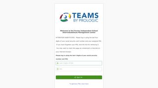 Substitute Logon - - Sign in to TEAMS