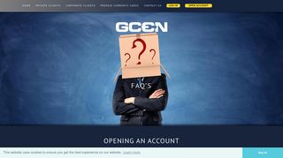 FAQ's | GCEN Global Currency Exchange & Money Services