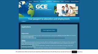 Applications | GCE, Inc