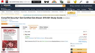 CompTIA Security+ Get Certified Get Ahead: SY0-501 Study Guide ...
