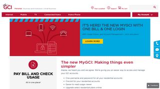 Online Account Portal MyGCI | GCI