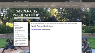 Family Access Mobile App - Garden City Public Schools