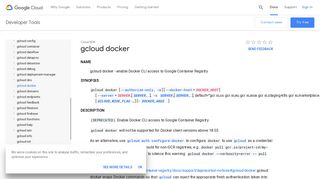 gcloud docker | Cloud SDK | Google Cloud