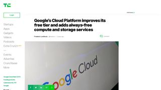 Google's Cloud Platform improves its free tier and adds always-free ...