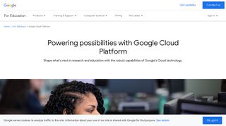 Google Cloud Platform | Google for Education