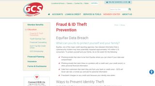 Fraud & ID Theft Prevention | GCS Credit Union | Edwardsville, IL - O ...