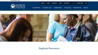 Current Employee Information | Georgia College