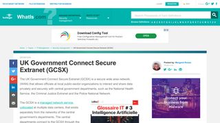 What is UK Government Connect Secure Extranet (GCSX)? - WhatIs.com