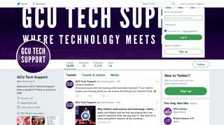 GCU Tech Support (@gcutechsupport) | Twitter