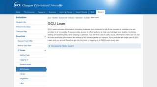 GCU Learn | GCU