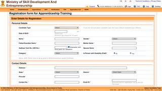 Apprenticeship Training Registration