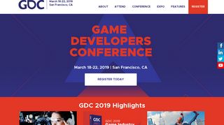 Game Developers Conference: GDC