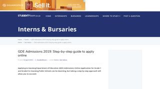 GDE Admissions 2019: Step-by-step guide to apply online ...