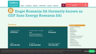 Engie Romania SA (formerly known as GDF Suez Energy Romania ...