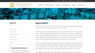 GDMFX - GDM Capital Markets - 1BfinTech
