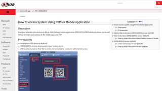 Mobile/iDMSS P2P Setup - Dahua Wiki