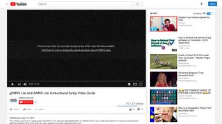gDMSS Lite and iDMSS Lite Instructional Setup Video Guide - YouTube
