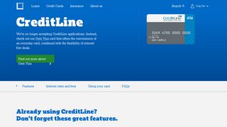 CreditLine - Credit Cards | Latitude Financial