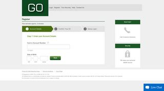 Register - GO MasterCard Online Service Centre