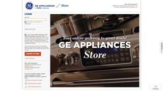 GE Appliances Store: Login