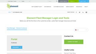 Fleet Manager Login - Element Fleet - Element Fleet Management