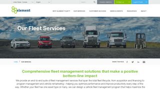 Fleet Services and Fleet Management Solutions by Element Fleet