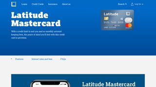 Latitude Mastercard - Everyday Credit Card | Latitude Financial