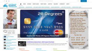 Frequent Flyer Credit Card Review: GE Money 28 Degrees ...