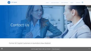 GE Capital: Australia & New Zealand - Contact Us