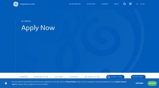 Apply Now | GE Careers - GE.com