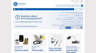 Service Shop from GE Healthcare: An online resource helping biomed ...