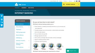 Internet Banking - TBC Bank