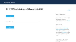 GE-O US WebEx Science of Change 28.11.2018 - McKinsey & Company
