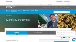 Manure Management | Dairy Farming - GEA