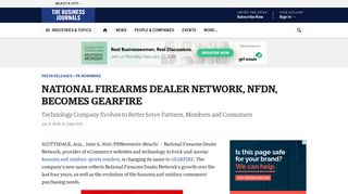 national firearms dealer network, nfdn, becomes gearfire