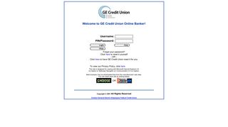 GE Credit Union - Online Banker