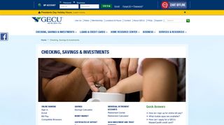 GECU - Checking, Savings & Investments