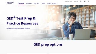 GED Test Prep & Practice Options | Kaplan Test Prep