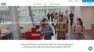 GED®: Get Your GED - Classes, Online Practice Test, Study Guides ...